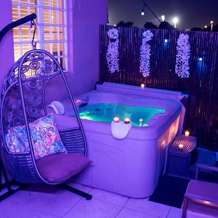 Private Jacuzzi Oasis With Mountain Views And Free Parking Ponce Exterior foto
